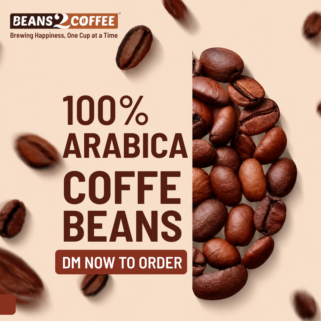 Beans2coffee Facebook ad