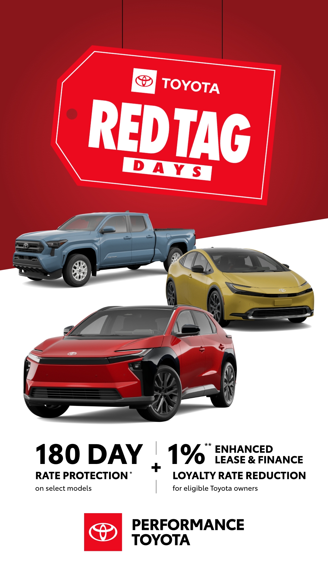 Performance Toyota Facebook ad from Mar 18, 2026