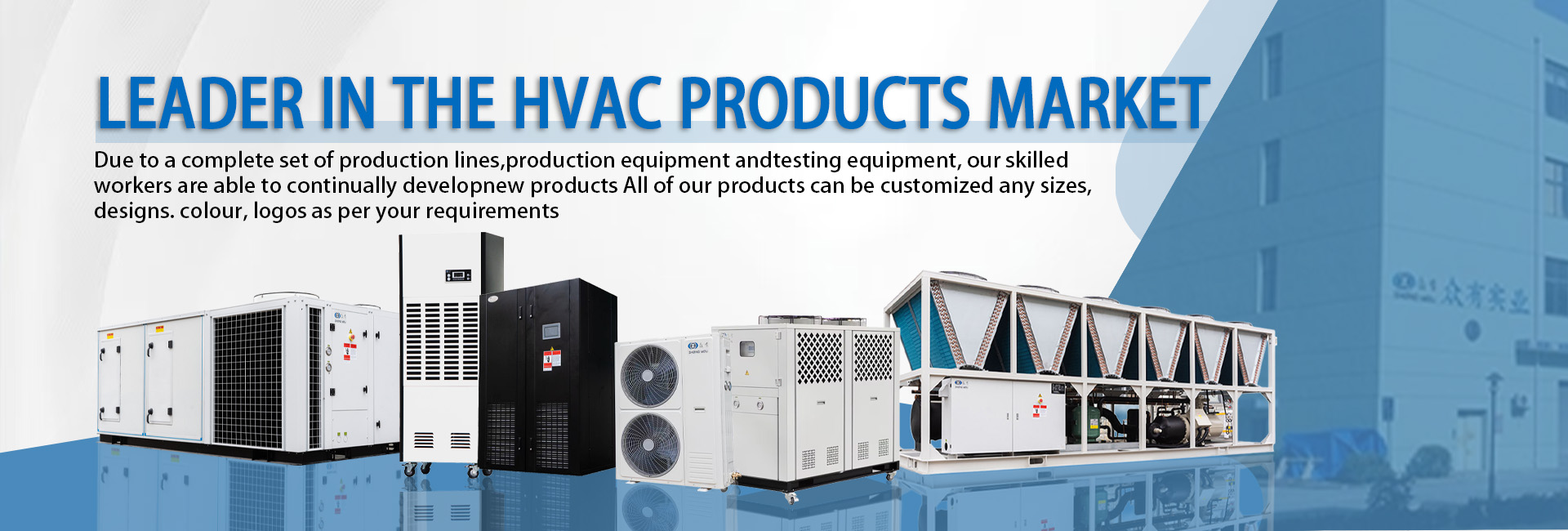 Shanghai Feizhong Refrigeration Facebook ad: 1. Feizhong Refrigeration: 15+ years in industrial HVAC!