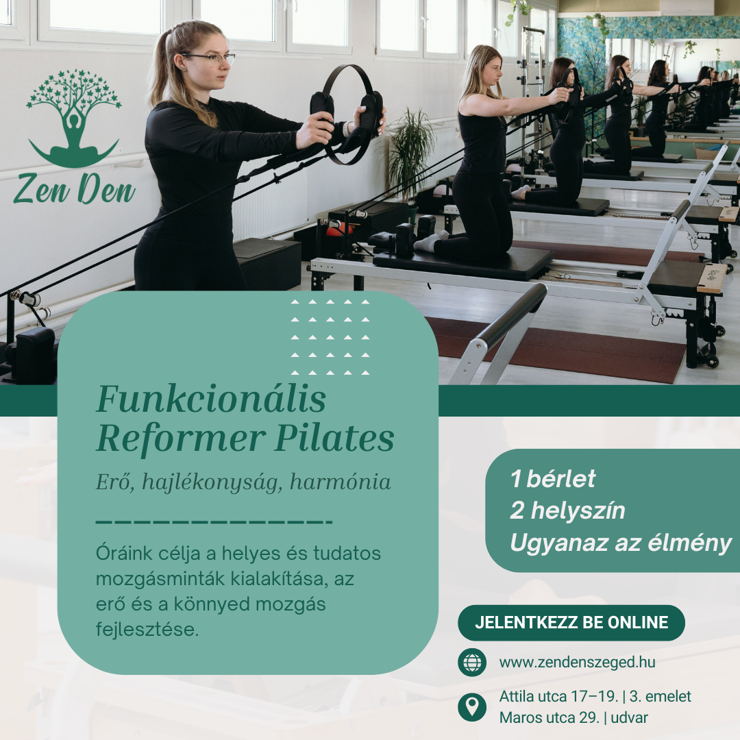 Zen Den Pilates Szeged Facebook ad