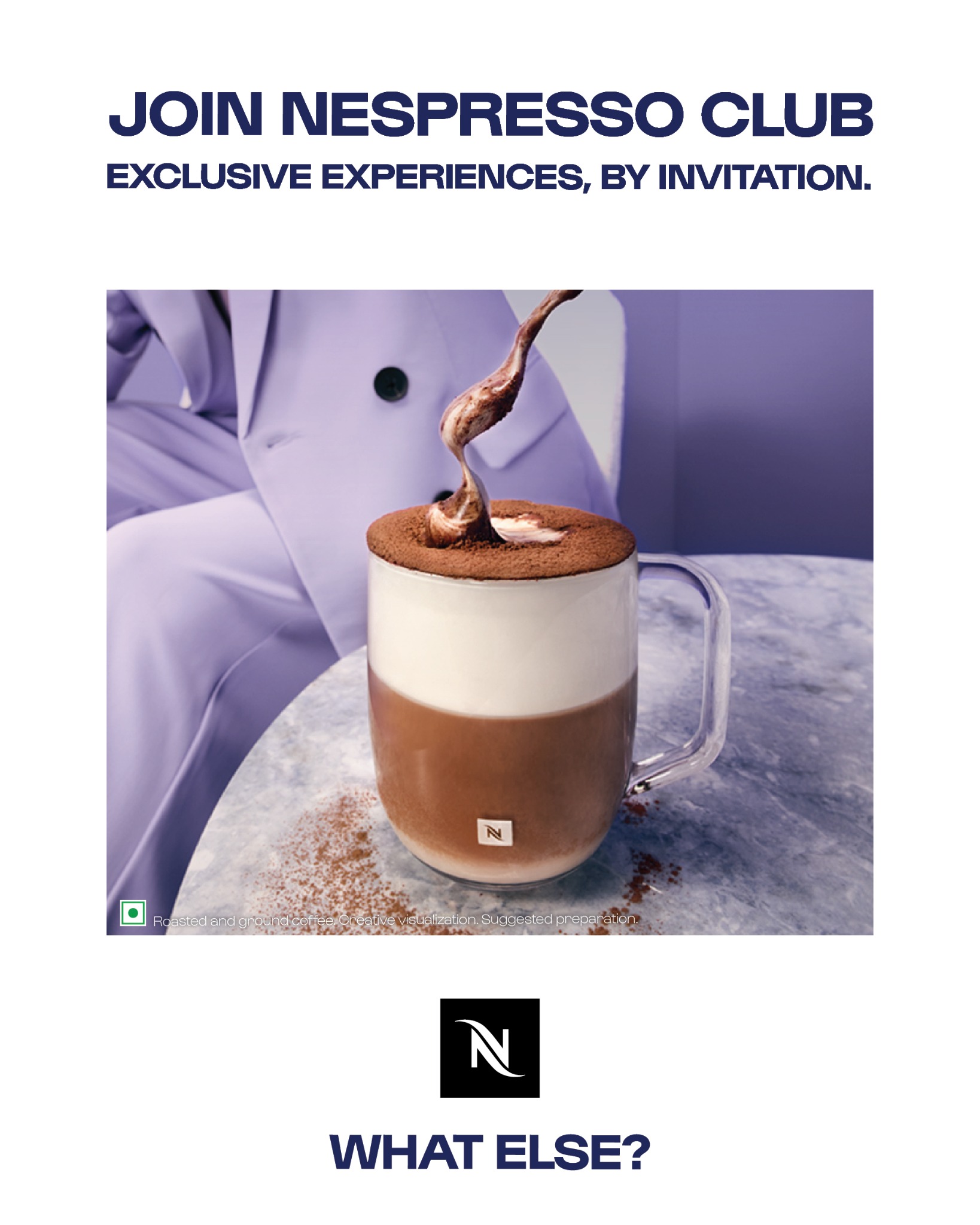 Nespresso Facebook ad: Nespresso Aeroccino 3 Milk Frother, Black
