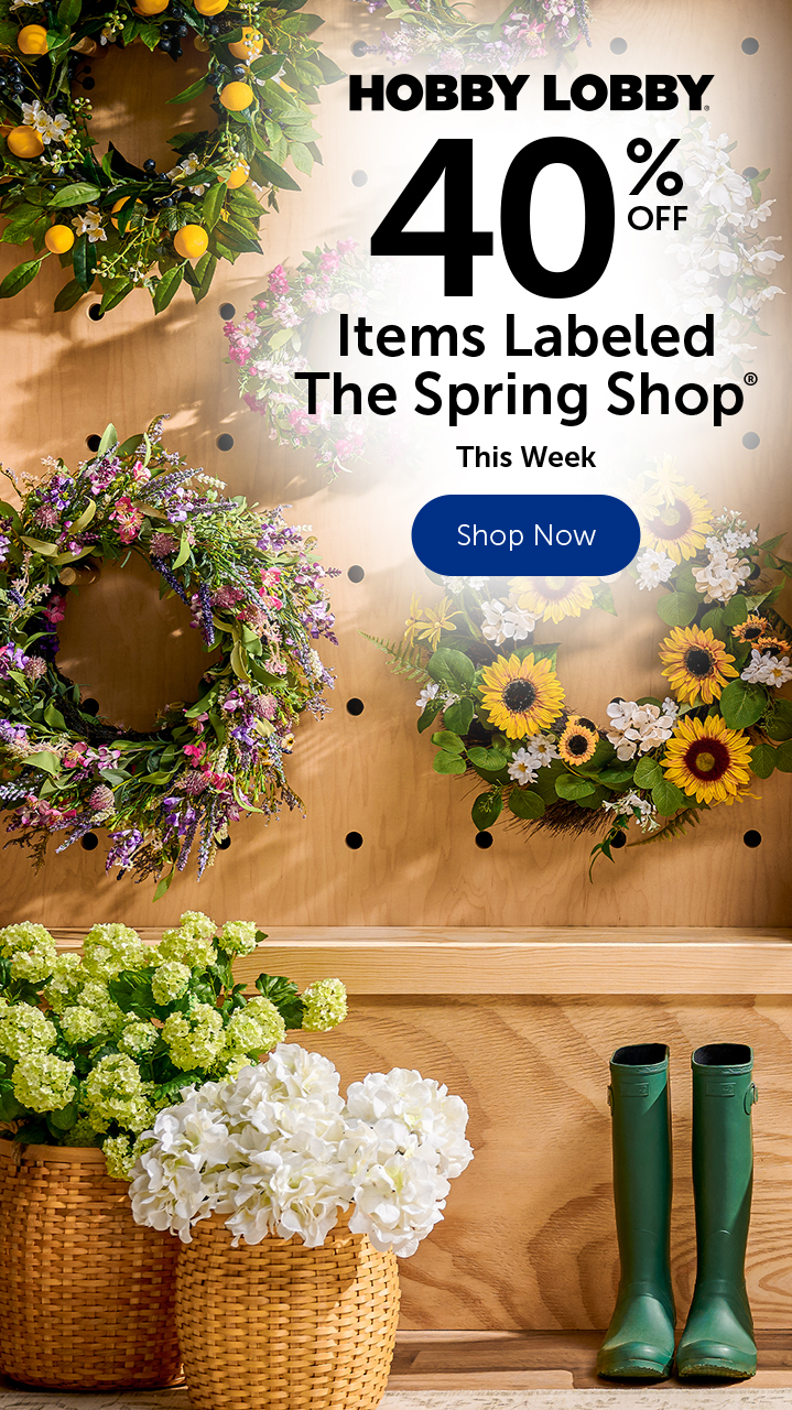 Hobby Lobby Facebook ad