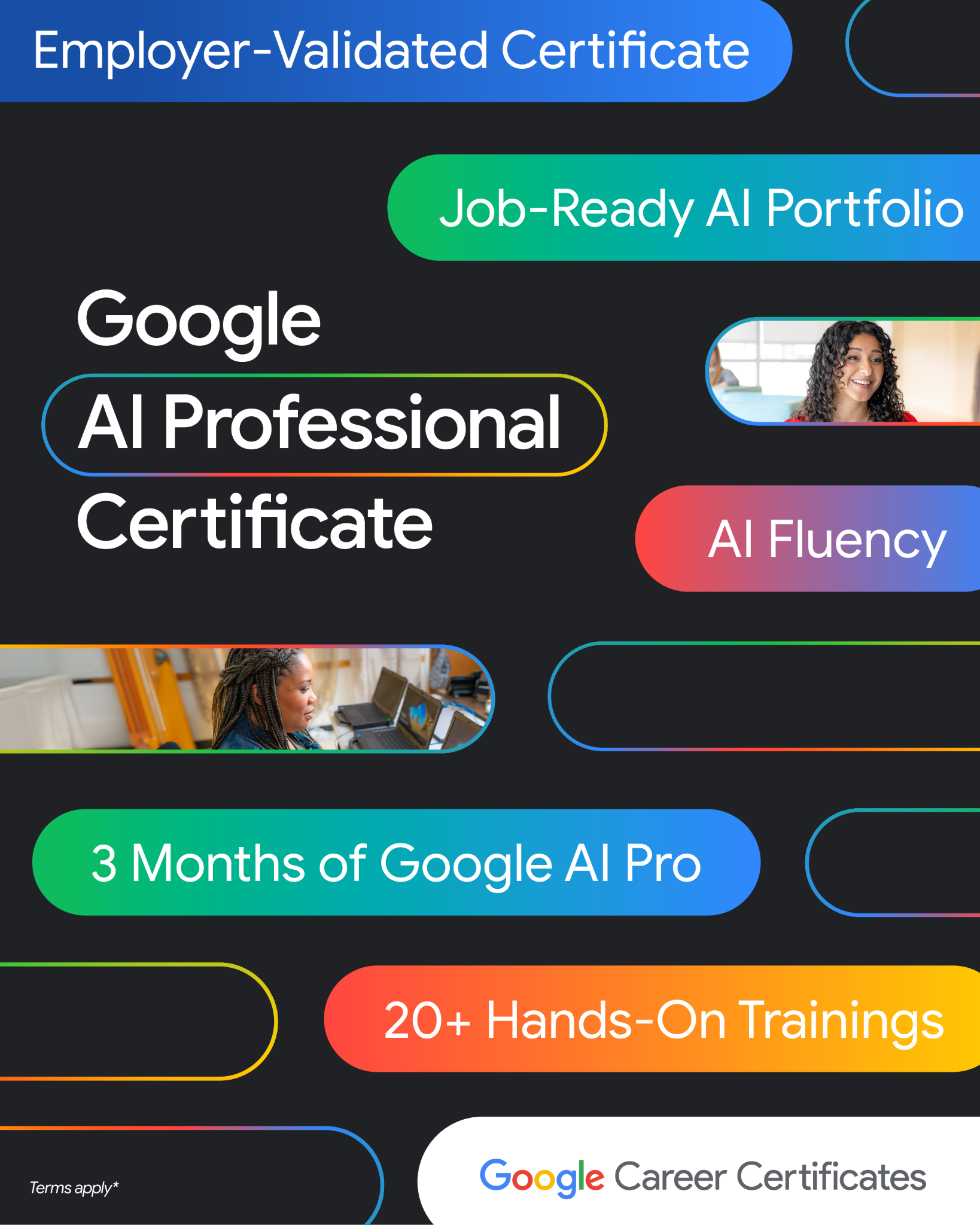 Google Facebook ad