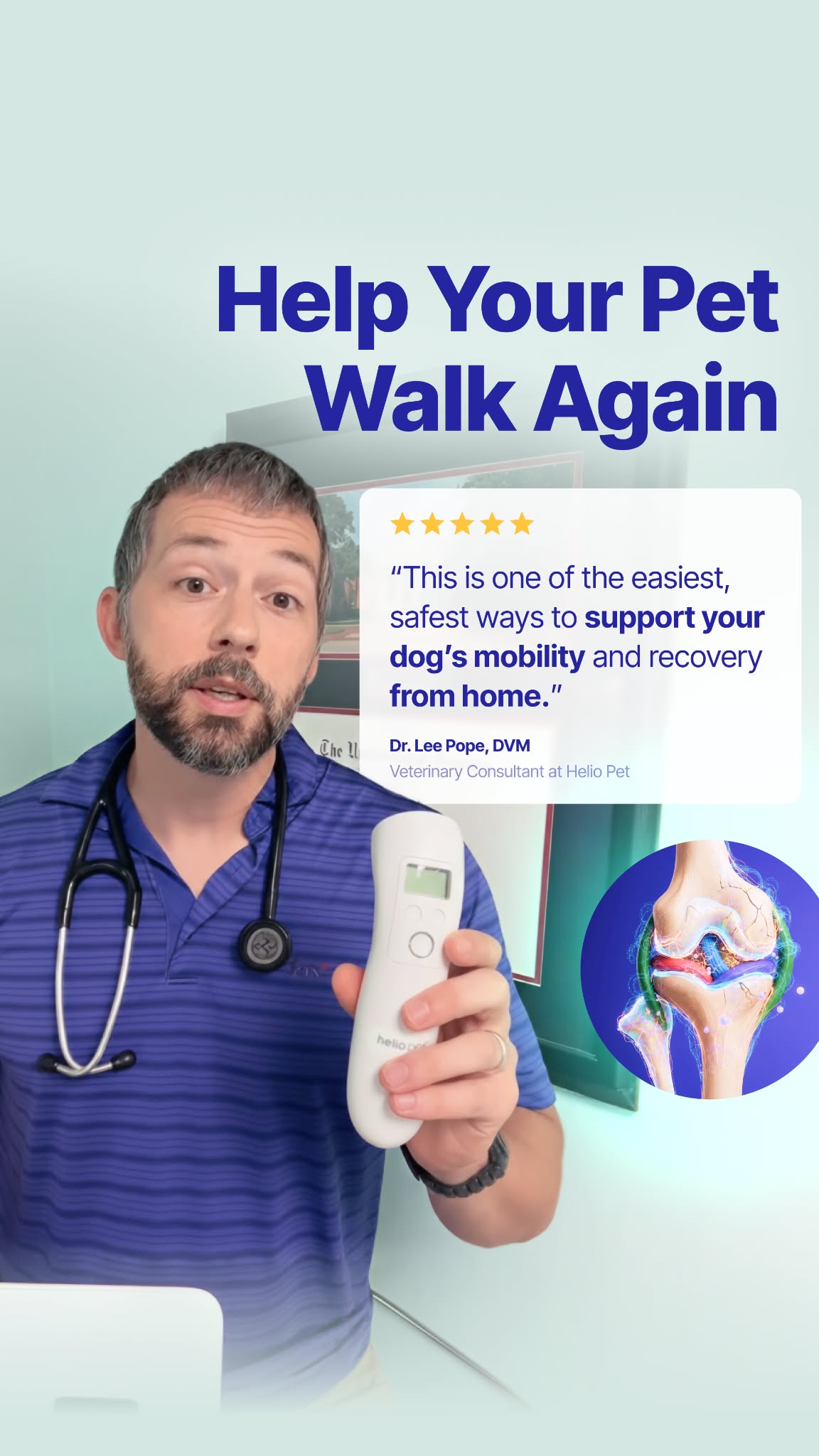 Helio Pet Facebook ad