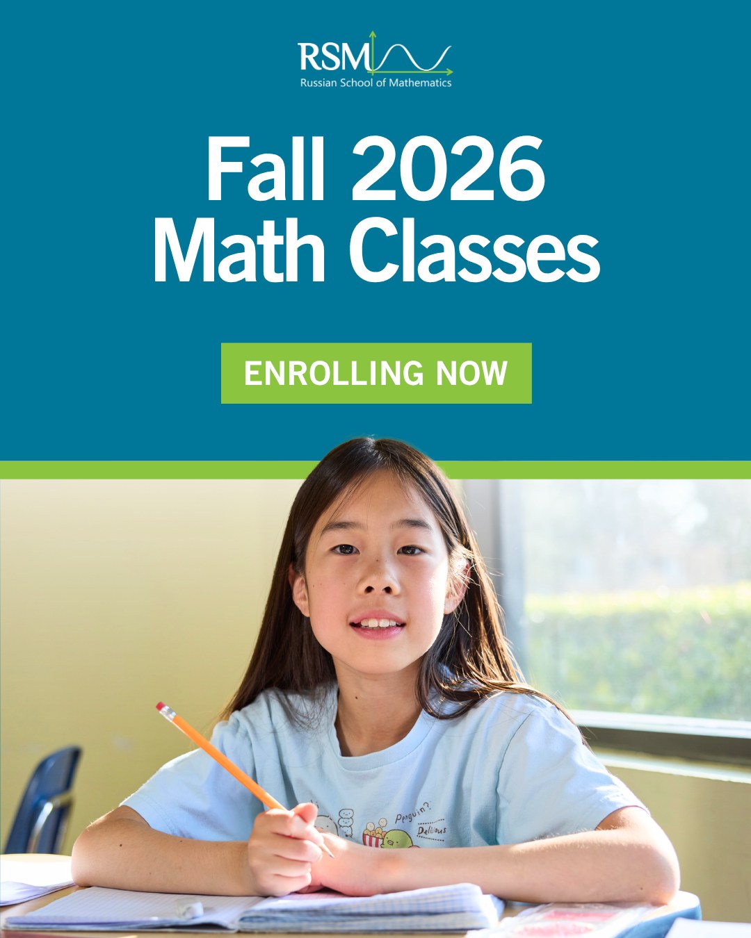 RSM Dubai Facebook ad: Fall 2026 Math Enrichment Classes in Dubai | British &…