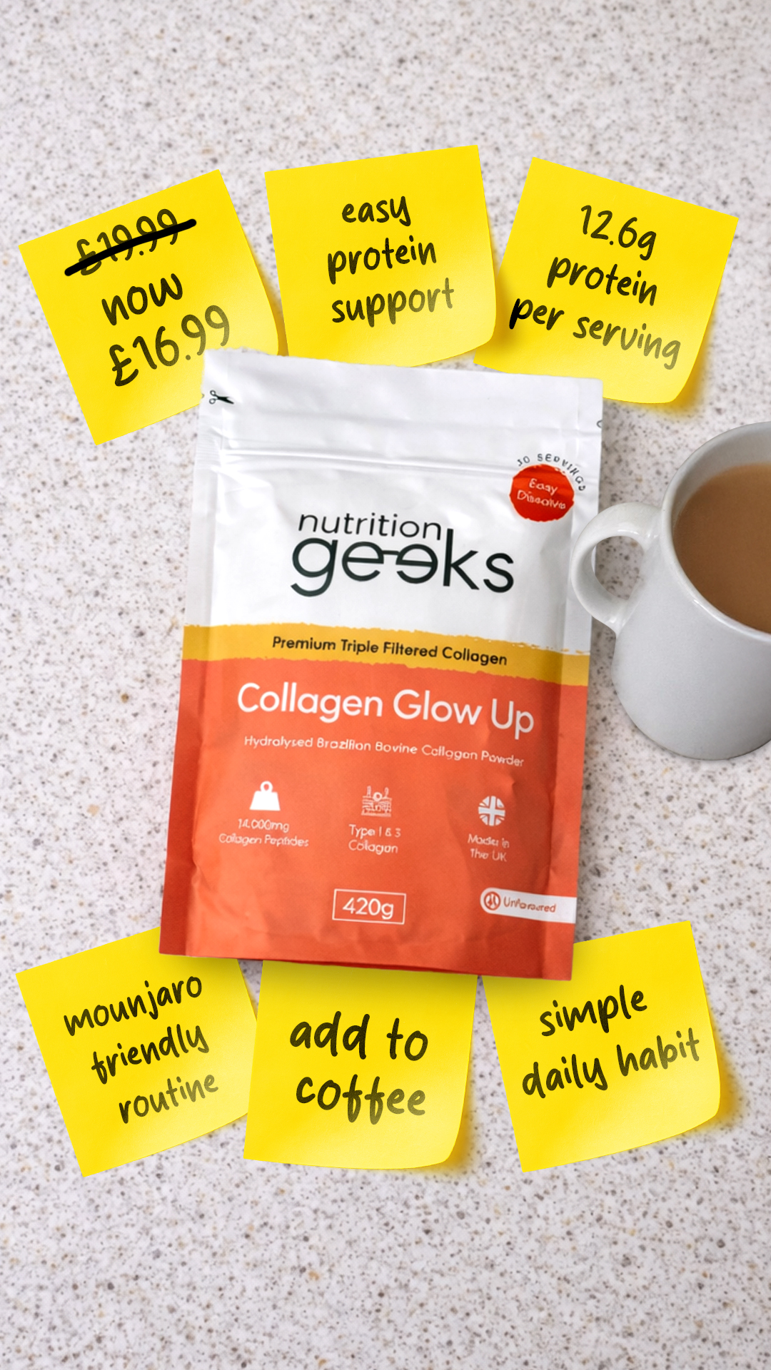 Nutrition Geeks Facebook ad