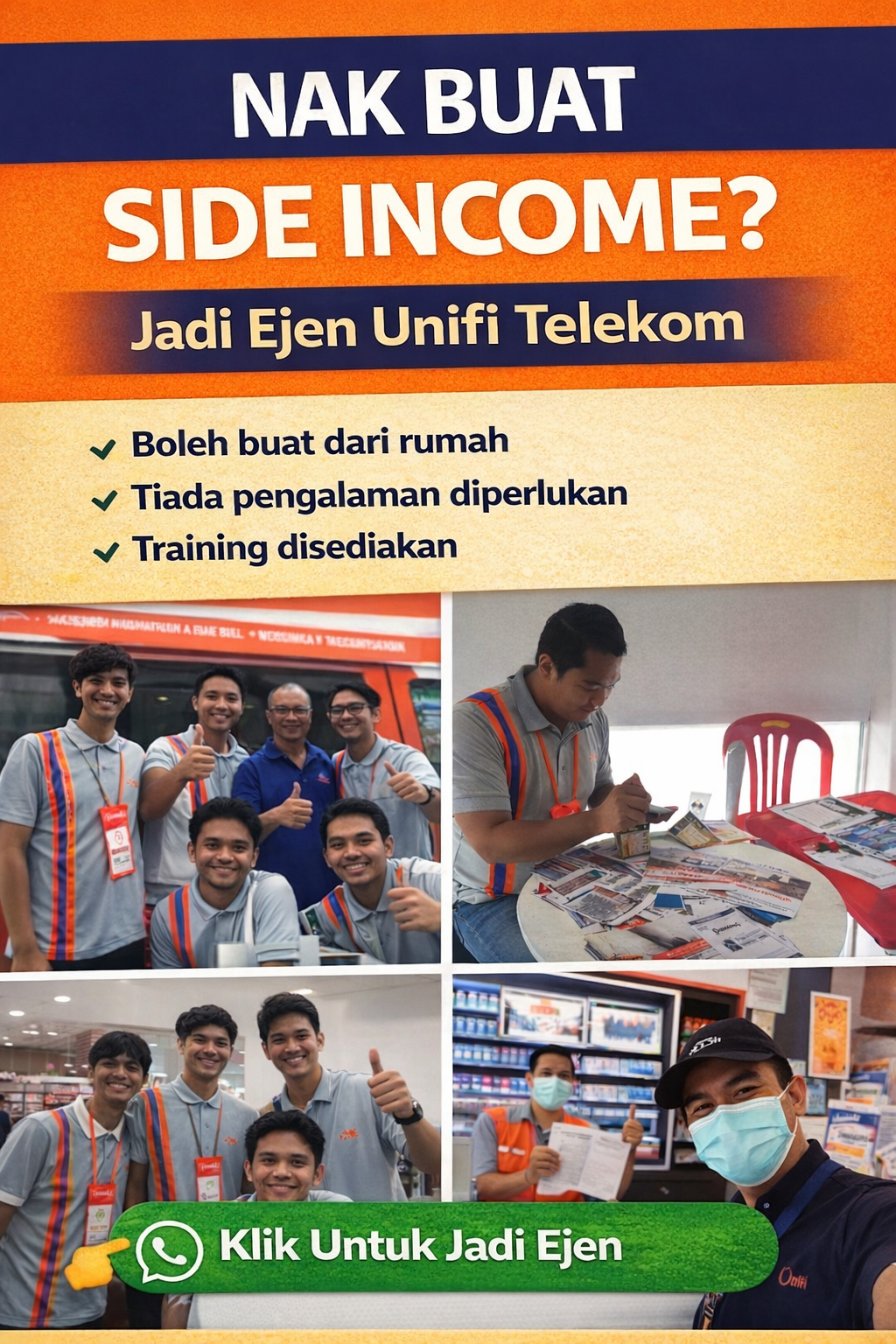Bisnes Internet Unifi Facebook ad: Jom Daftaran Percuma
