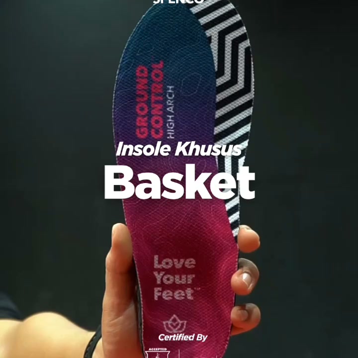 Spenco a foot health products for reducing pain and increase mobility Facebook ad: Insole Khusus Basket