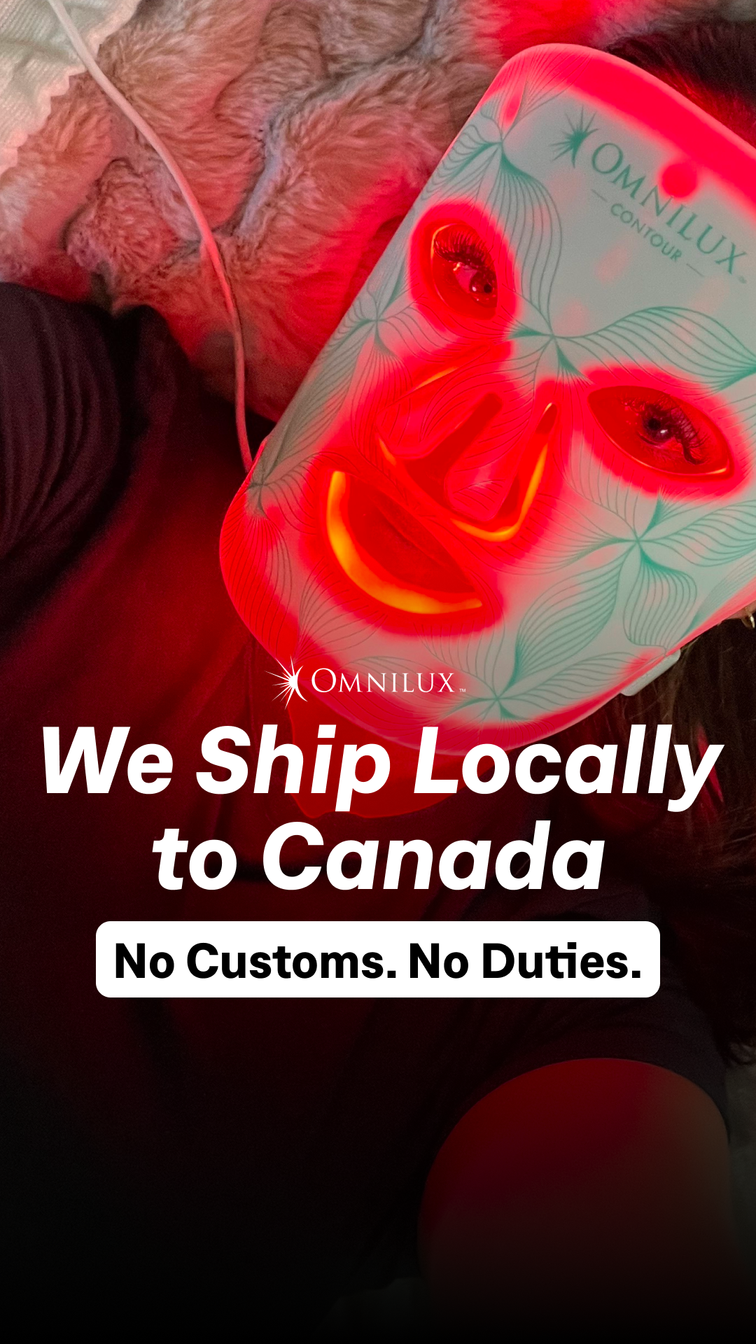 Omnilux Facebook ad: Try The #1 Dermatologist Recommended LED Device