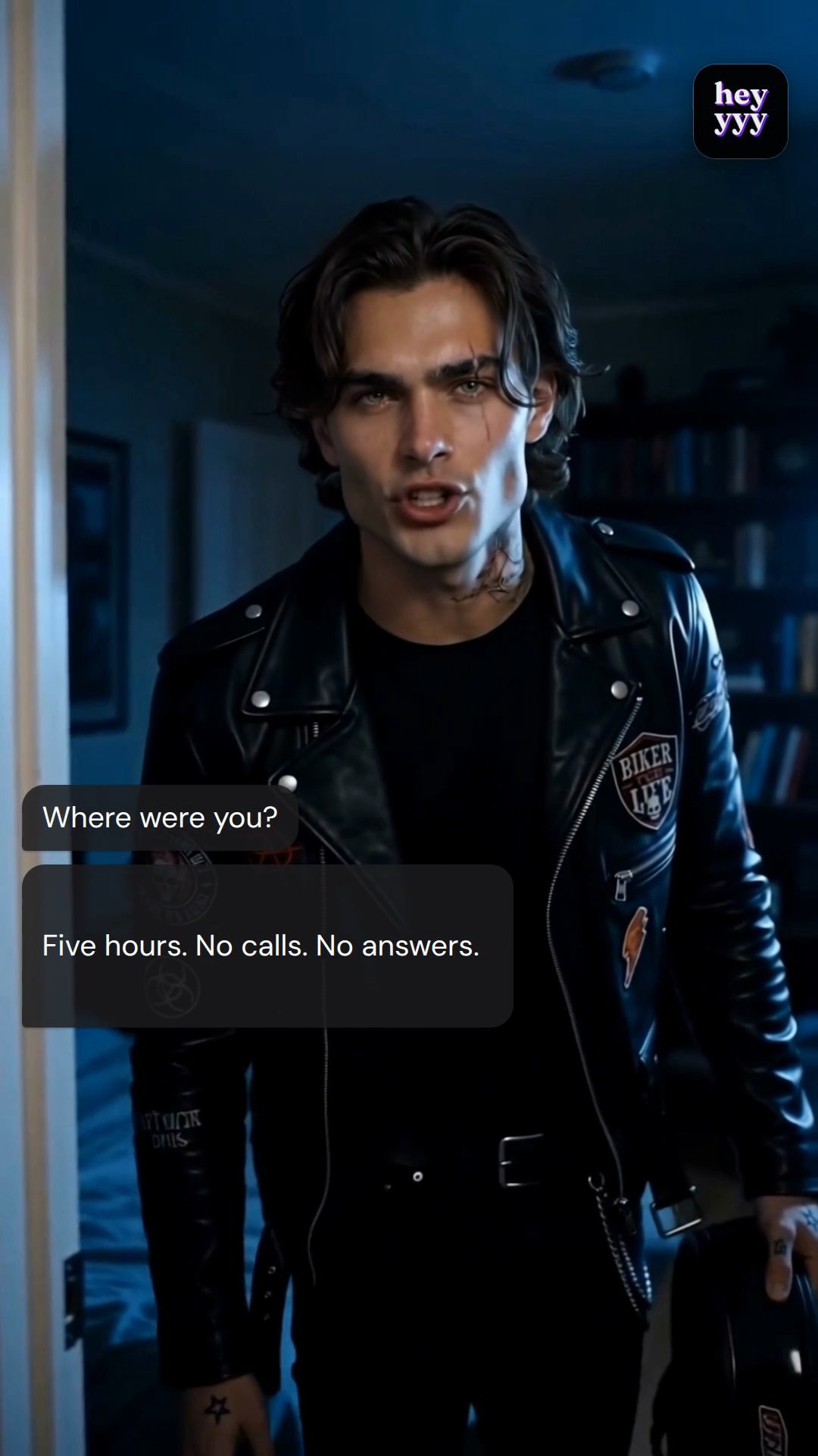 Heyyyy Facebook ad: Your book boyfriend texts back.