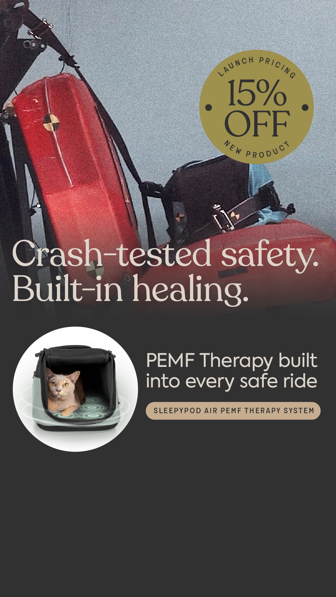 Sleepypod Facebook ad