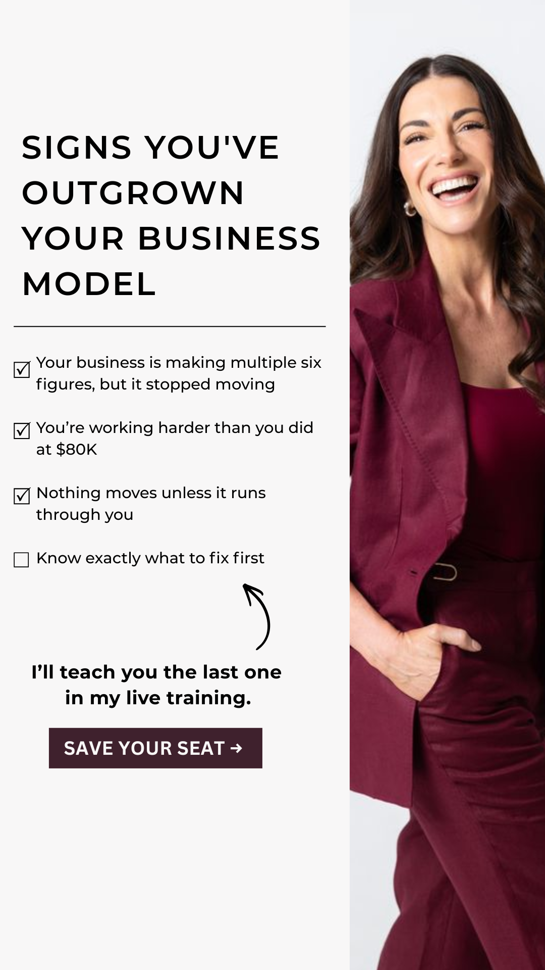 Amy Porterfield Facebook ad