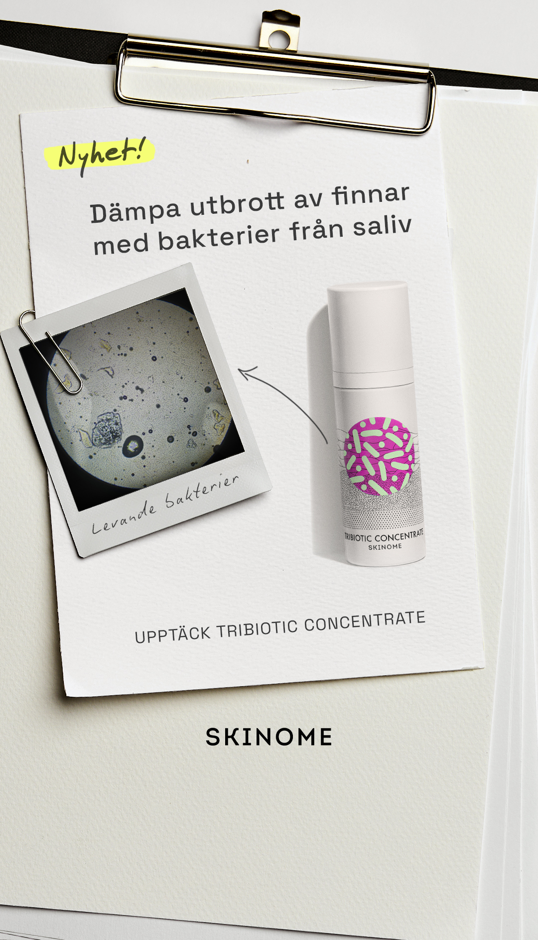 Skinome Facebook ad
