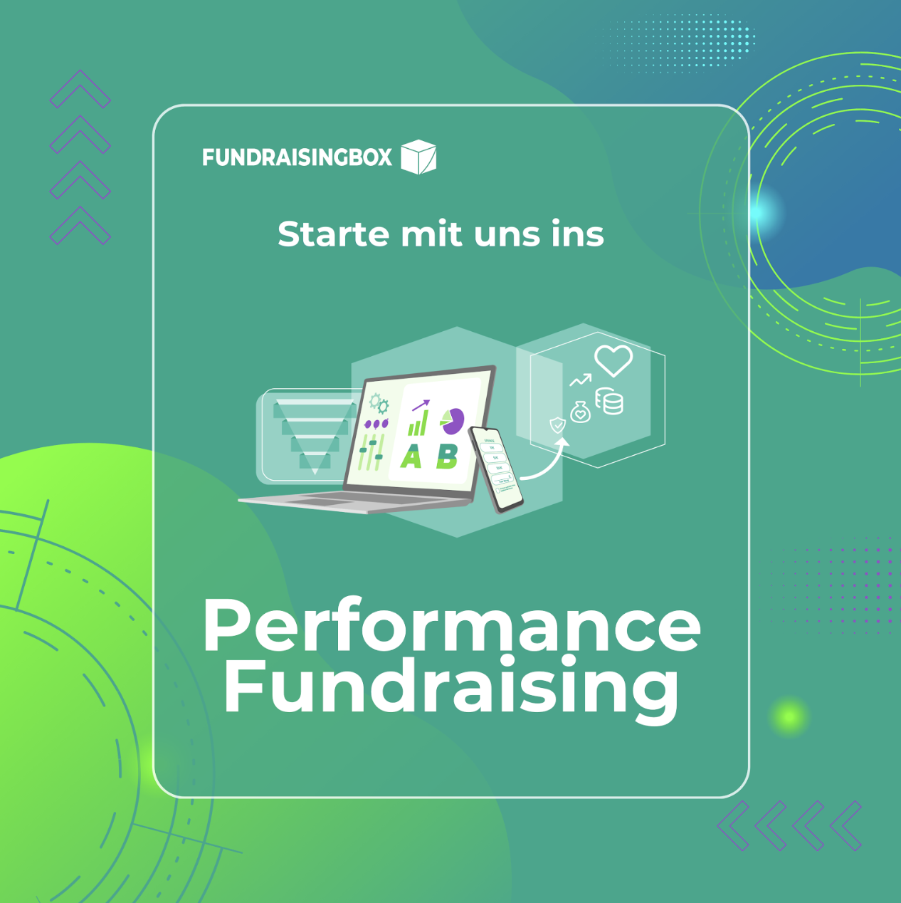 FundraisingBox Facebook ad