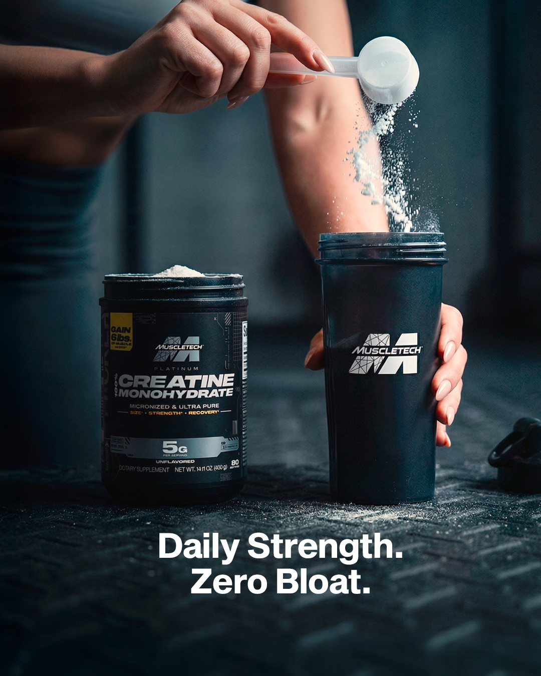MuscleTech Facebook ad