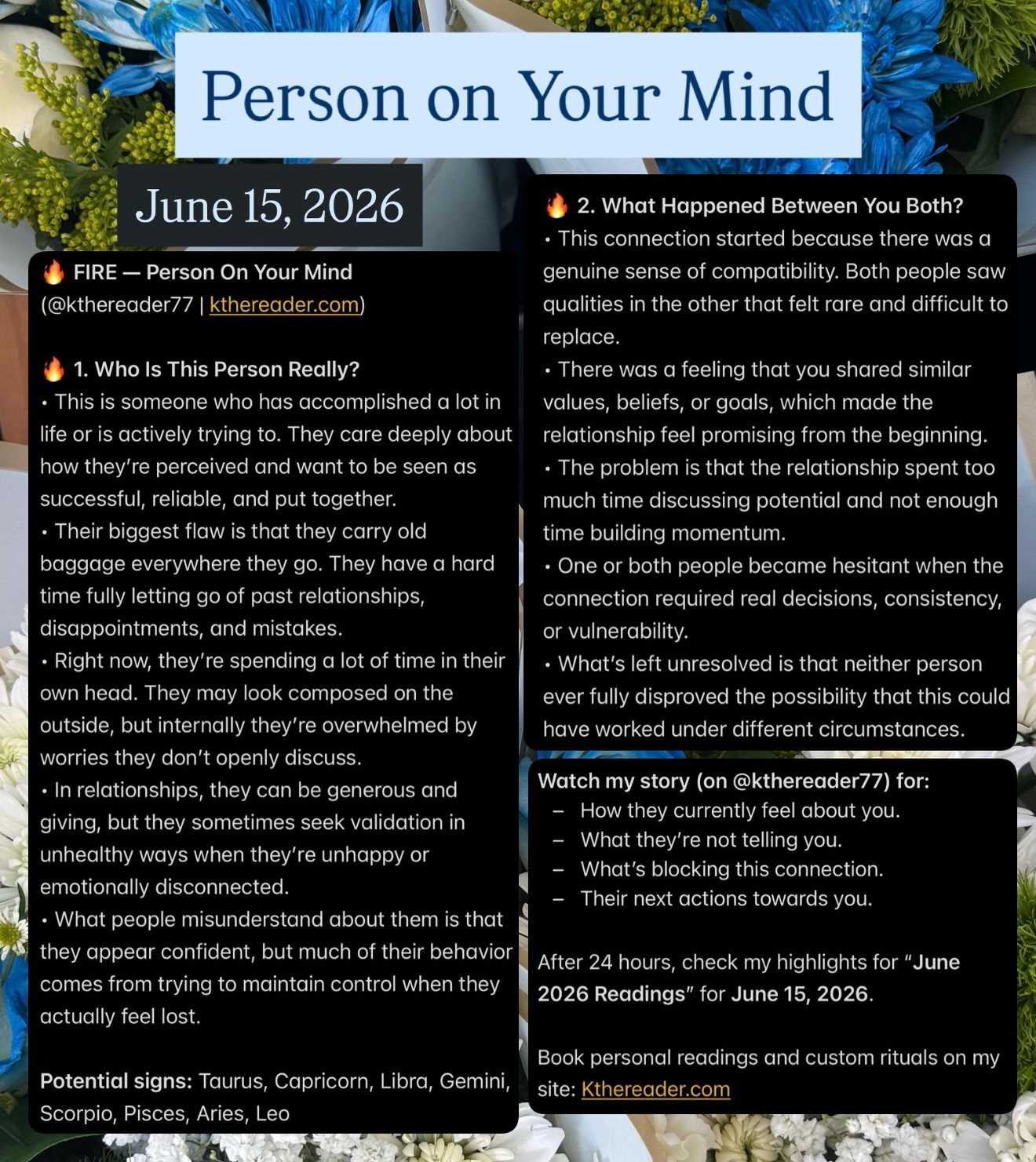 kthereader77 Facebook ad: The Person on Your Mind for June 15th…