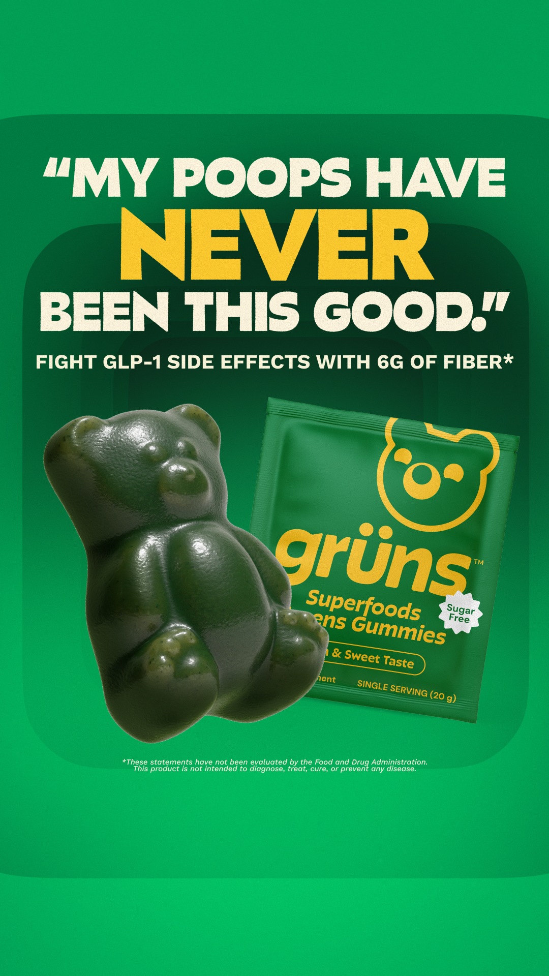 Grüns Facebook ad