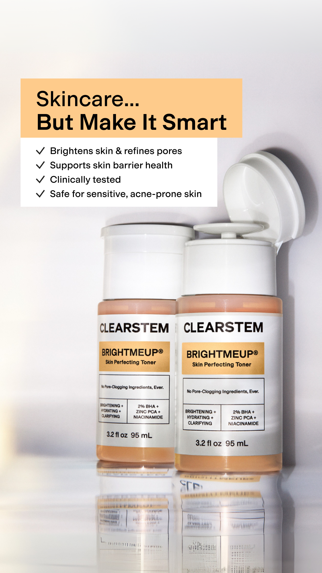 CLEARSTEM Skincare Facebook ad