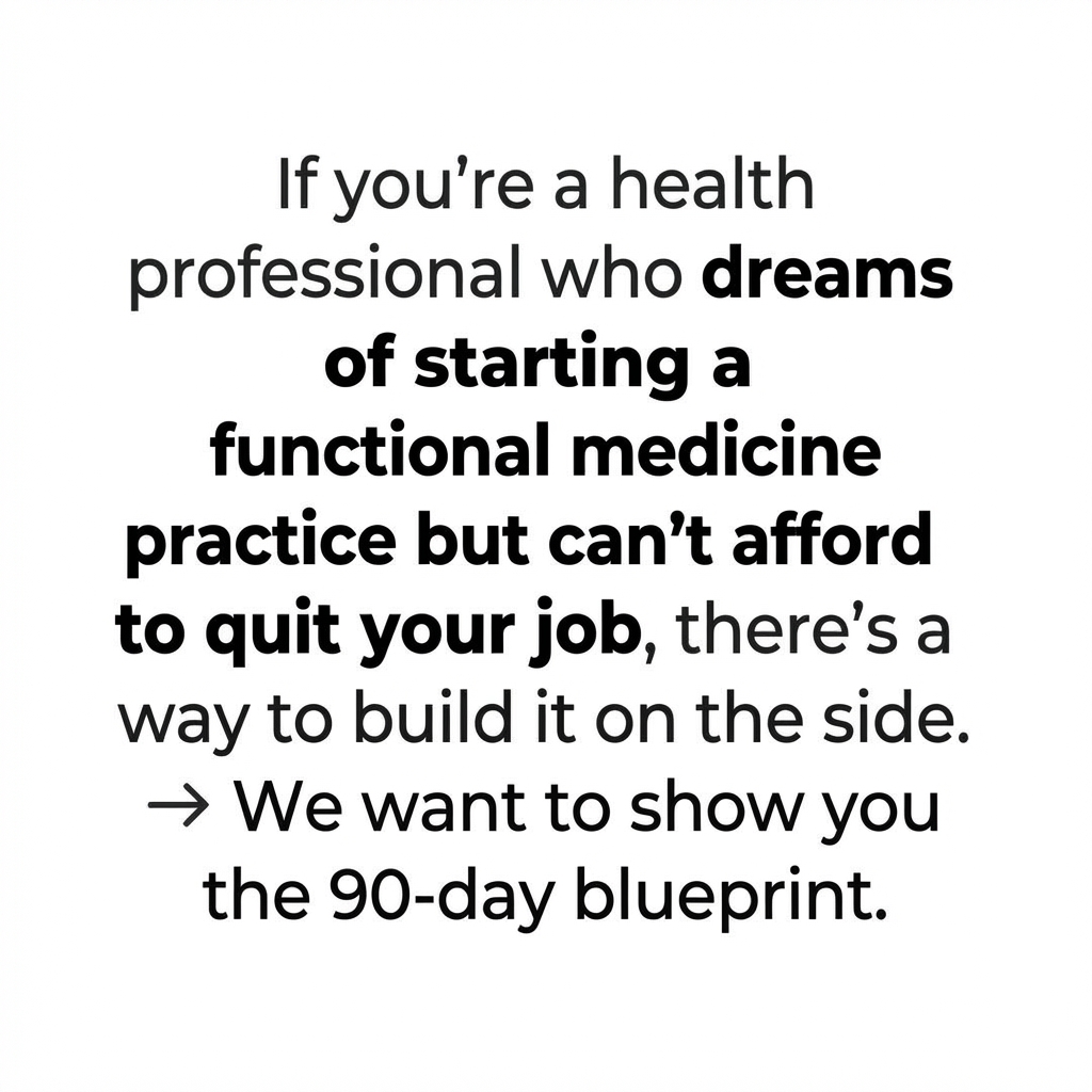 Functional Medicine Fast Track Facebook ad