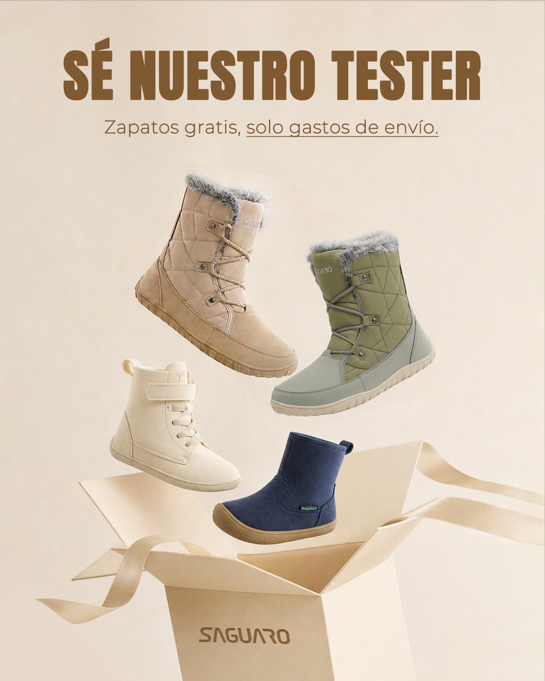 Saguaro Es Facebook ad: ¡𝐙𝐚𝐩𝐚𝐭𝐨𝐬 𝐠𝐫𝐚𝐭𝐢𝐬, 𝐬𝐨𝐥𝐨 𝐠𝐚𝐬𝐭𝐨𝐬 𝐝𝐞…