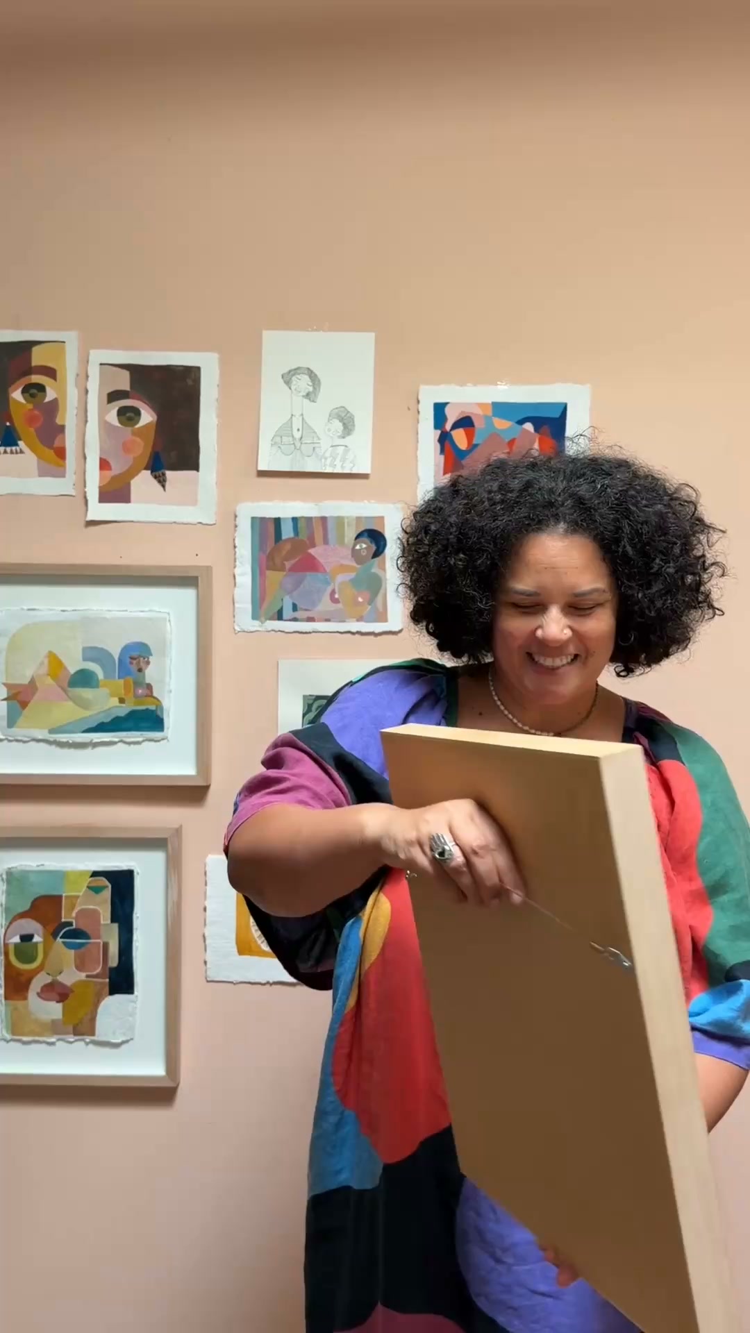 Saatchi Art Facebook ad: Justina Blakeney x Saatchi Art