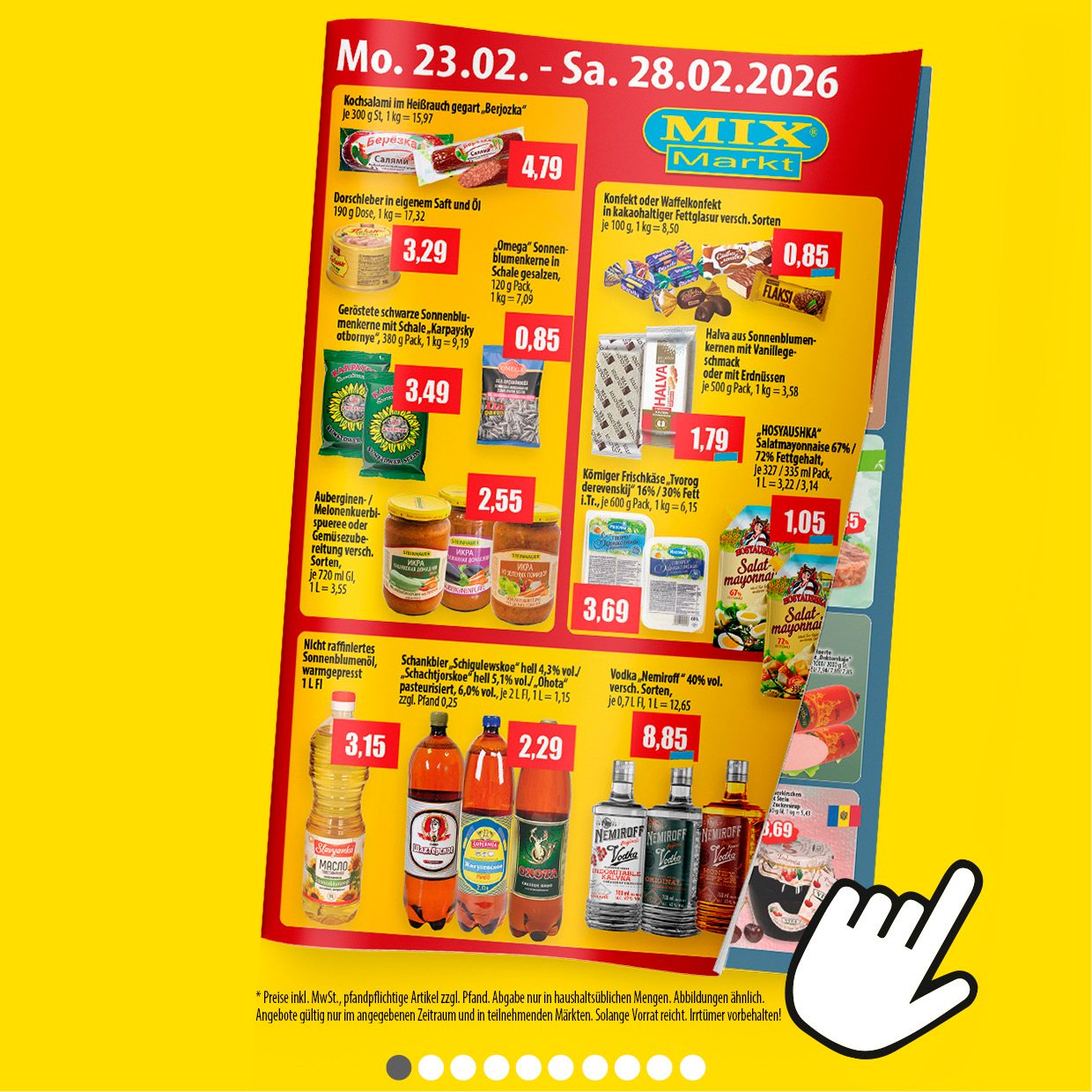 Mix-Markt Facebook ad: Jede Woche neu Entdecke alle Mix Markt Angebote…