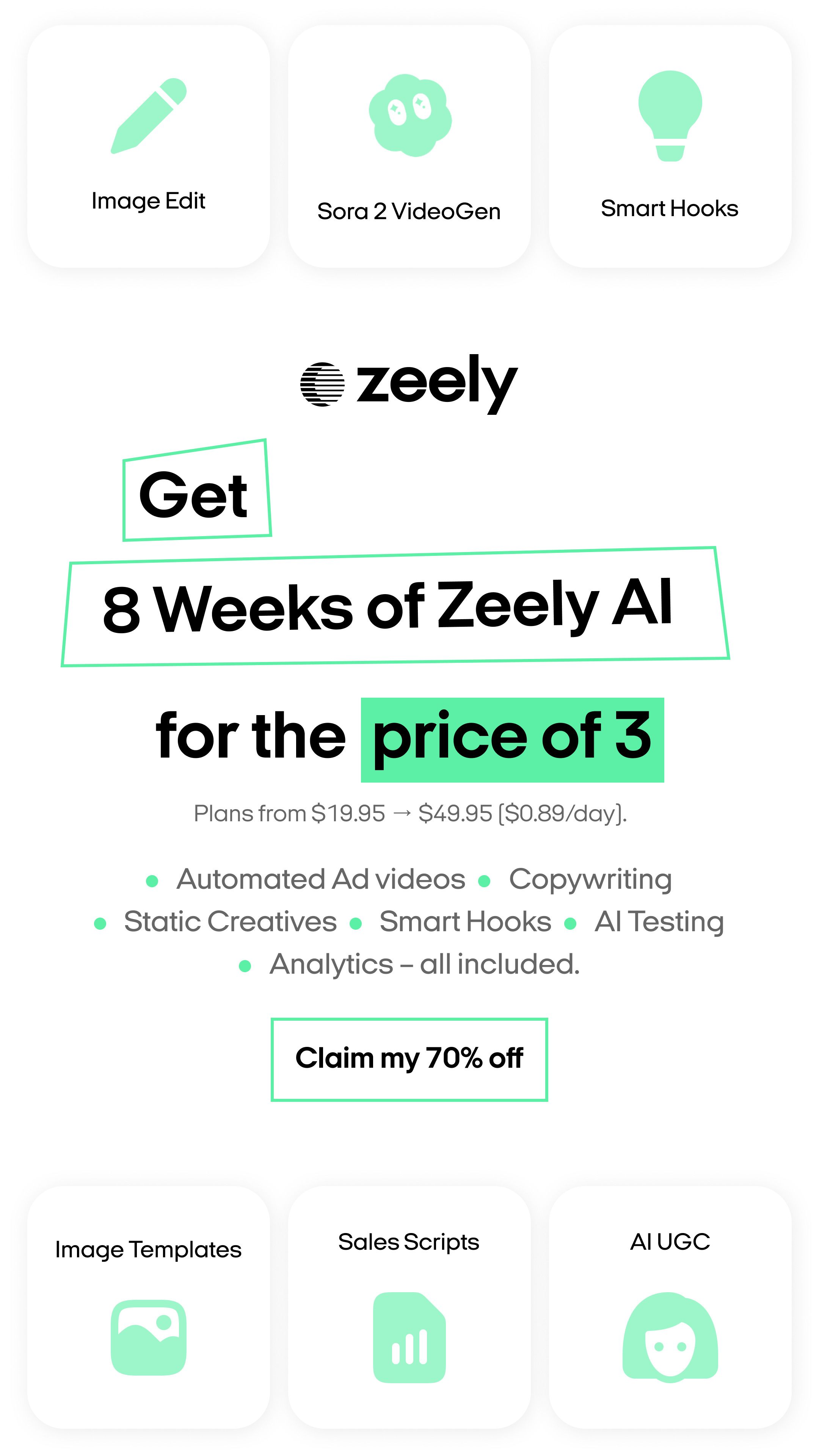 Zeely Facebook ad