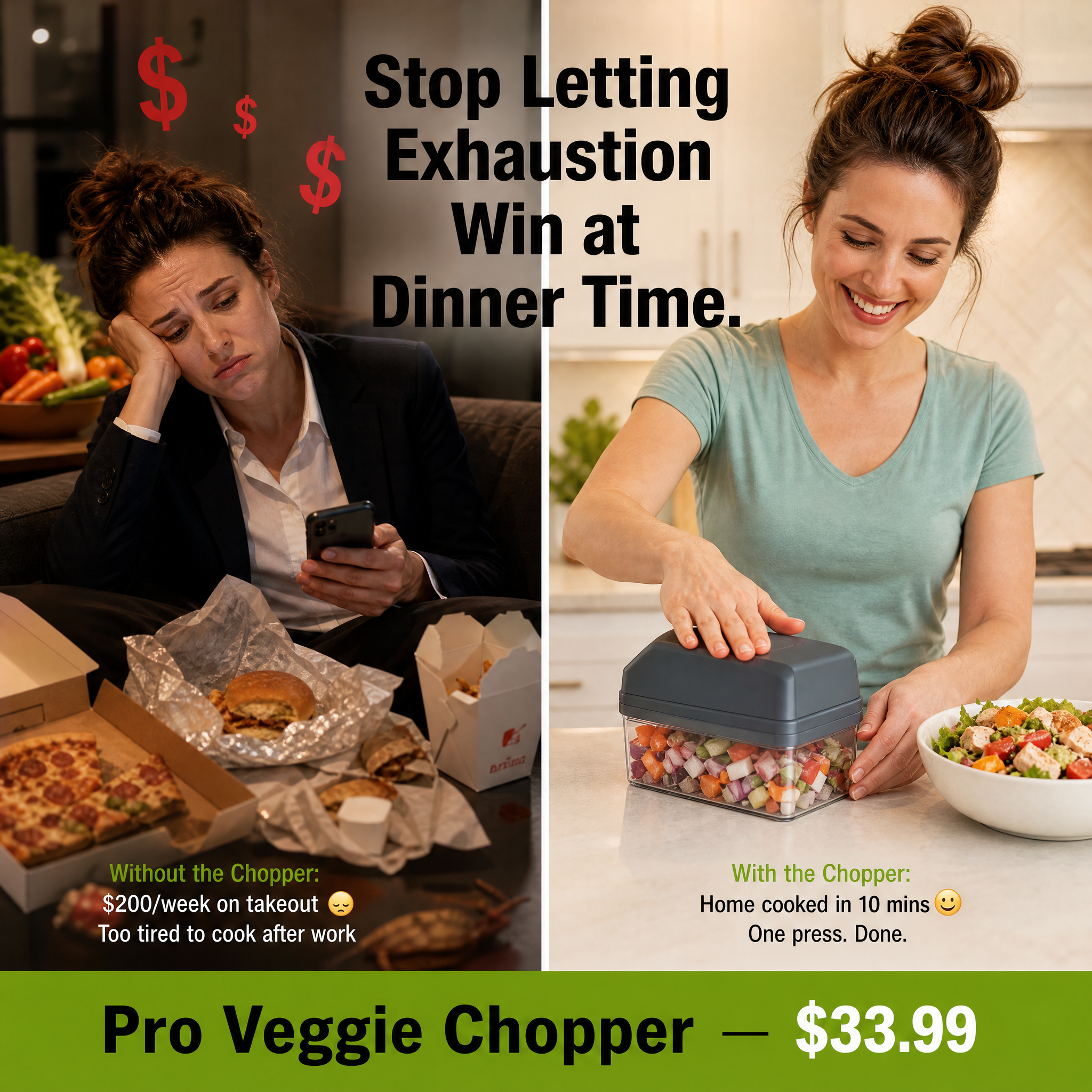 Sherphine's Wonders Inc Facebook ad: Meal Prep in Minutes