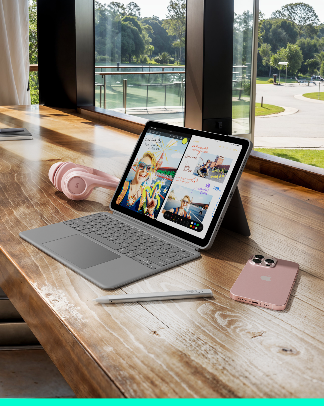 Logitech Facebook ad