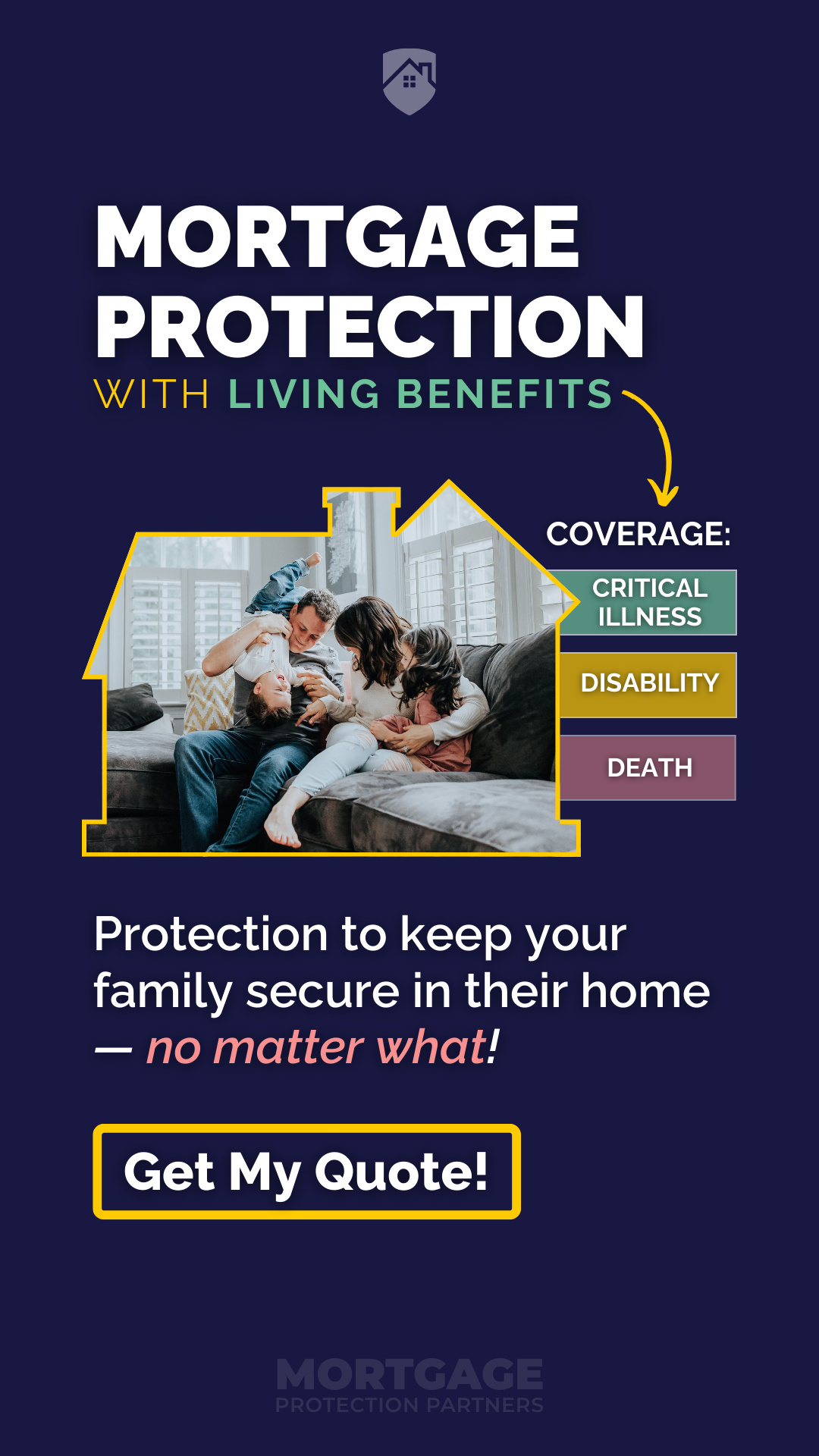 Mortgage Protection Partners Facebook ad