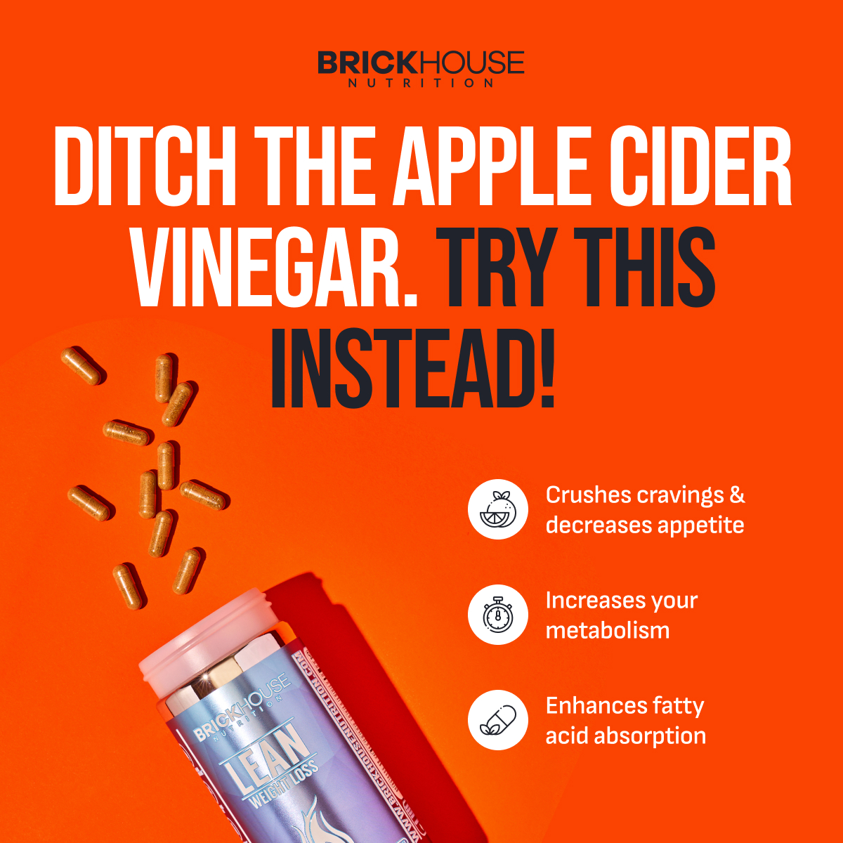 BrickHouse Nutrition Facebook ad