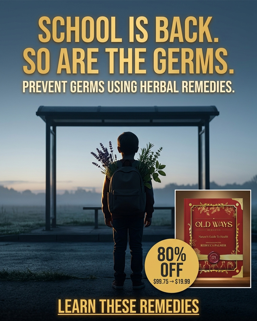 Old Ways Remedies Facebook ad: Your Herbal Education Starts Here