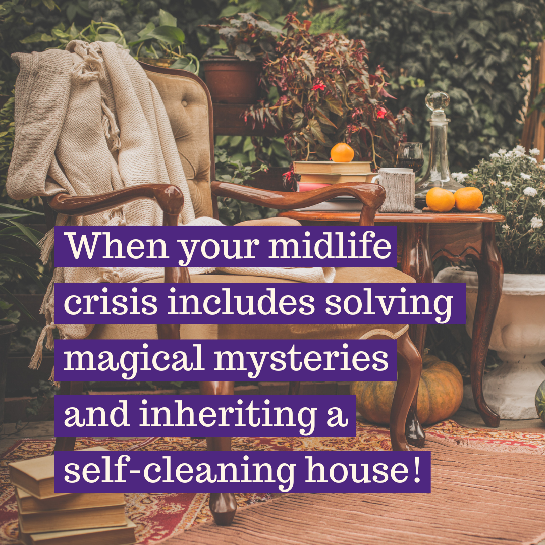 Iris Beaglehole - witchy mystery books Facebook ad