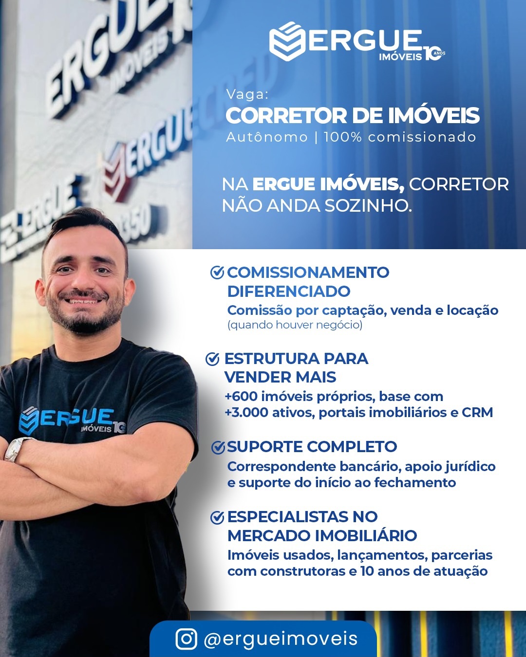Ergue Imoveis ltda Facebook ad: Chame antes que cabe as vagas!