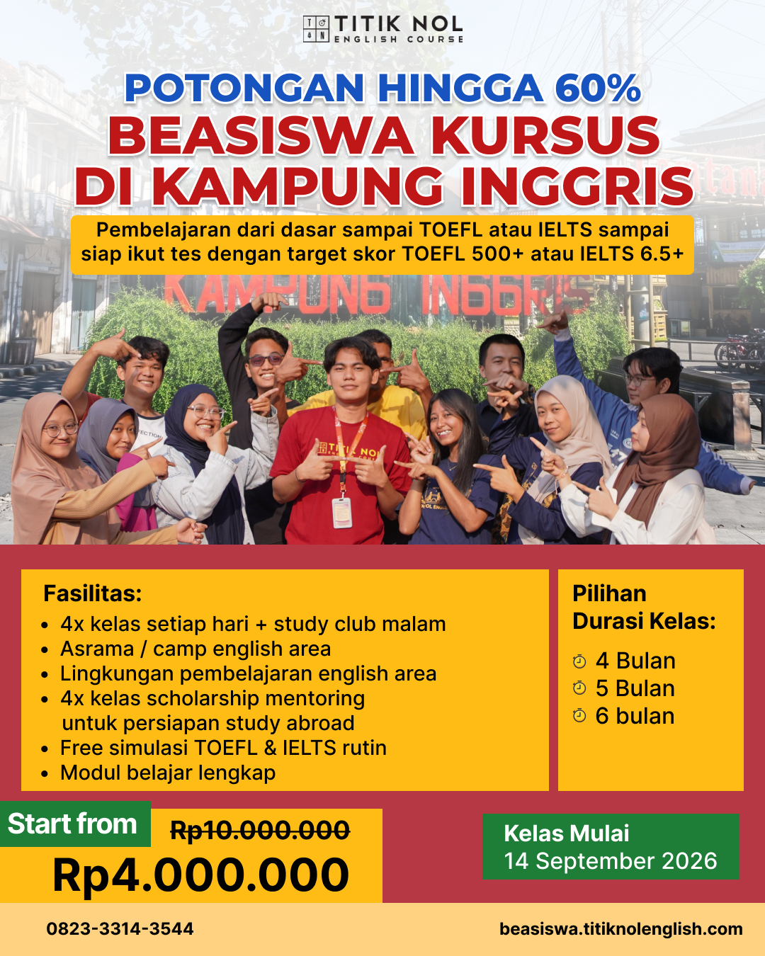titiknolenglish Facebook ad