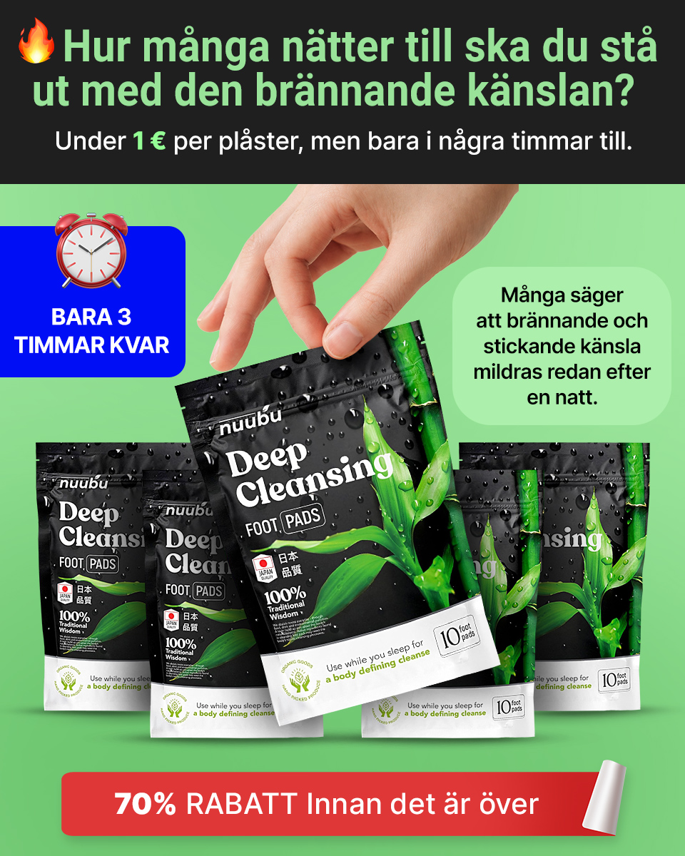 Ancient Wellness Wisdom Facebook ad: Vaknar du upp svullen, trög och tung? Din kropp behöver…