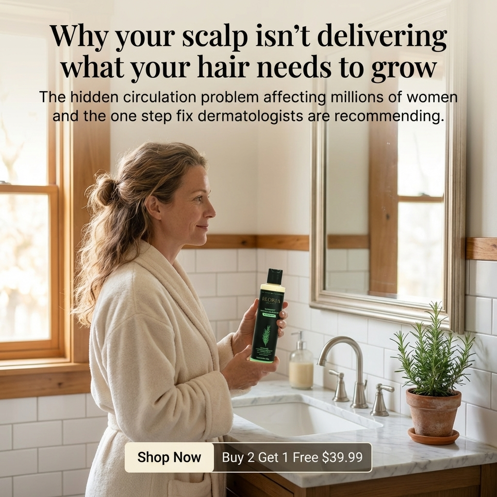 Hair Health Report Facebook ad: Nourish Your Hair Naturally