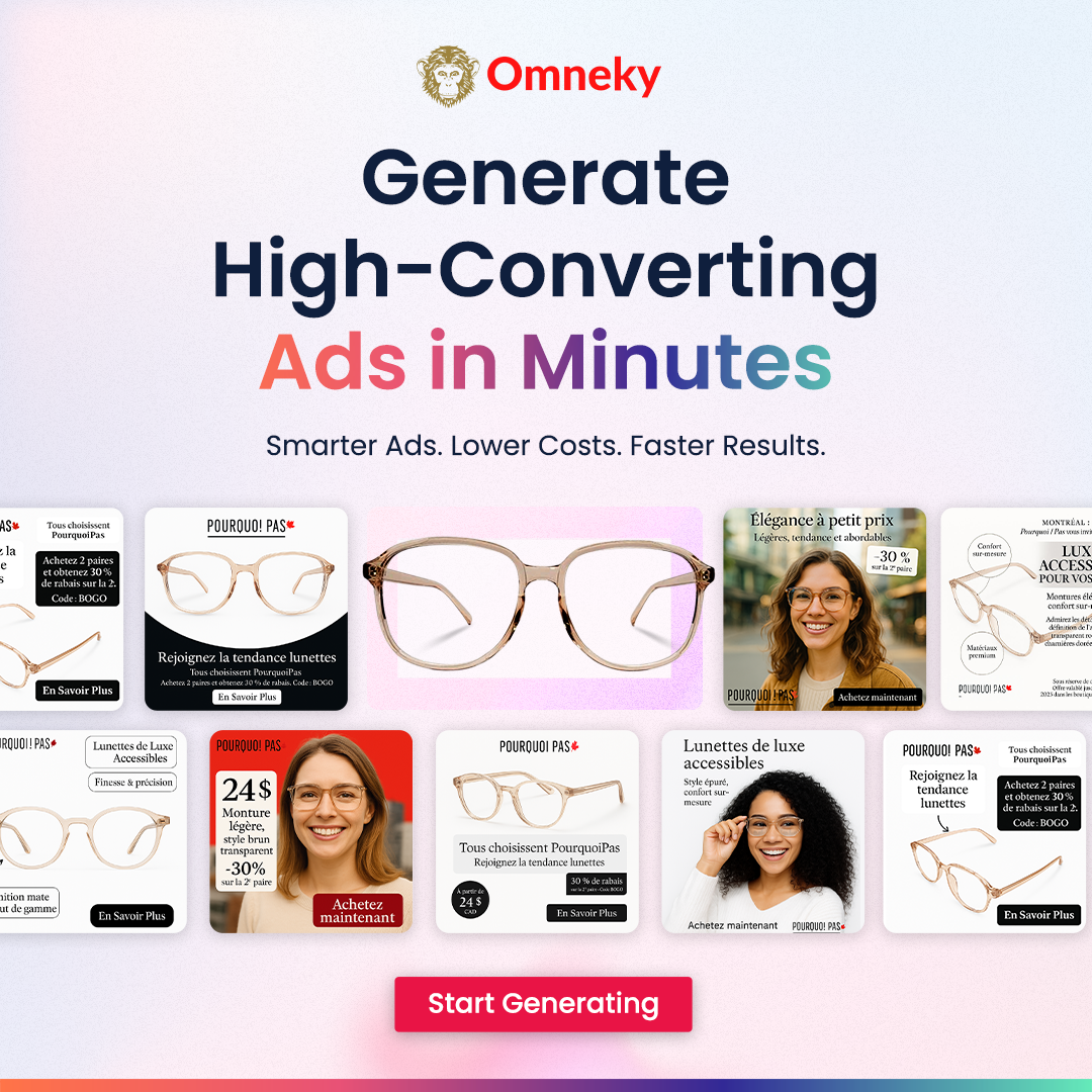 Omneky Facebook ad