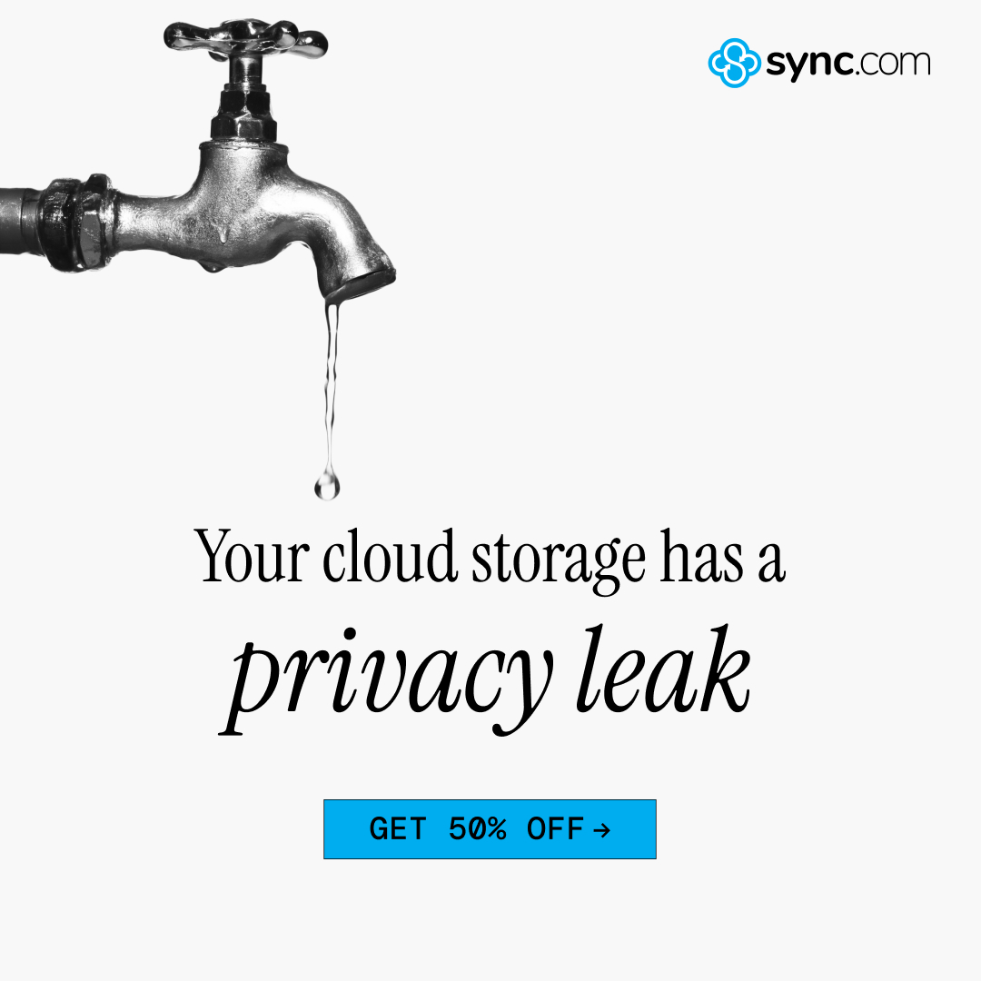 Sync.com Facebook ad