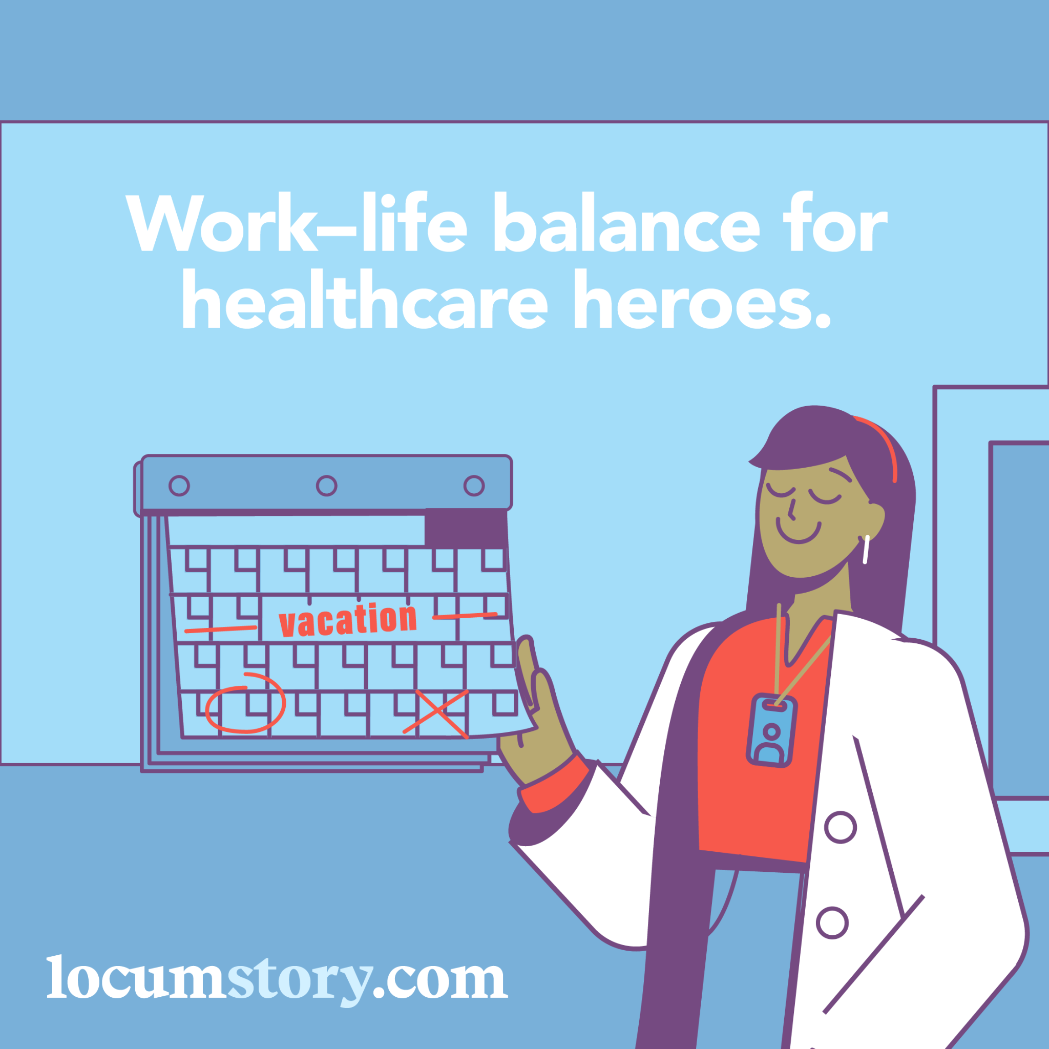 Locumstory.com Facebook ad