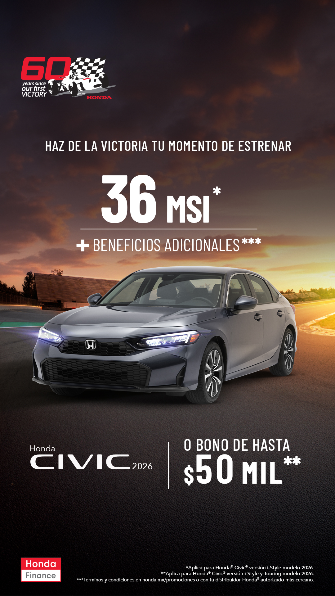 Honda México Facebook ad