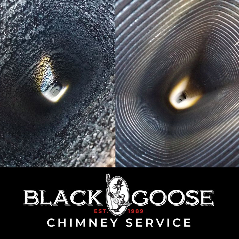 Black Goose Chimney Sweep, Inc Facebook ad: Your Family’s Safety and Warmth Starts with Your…