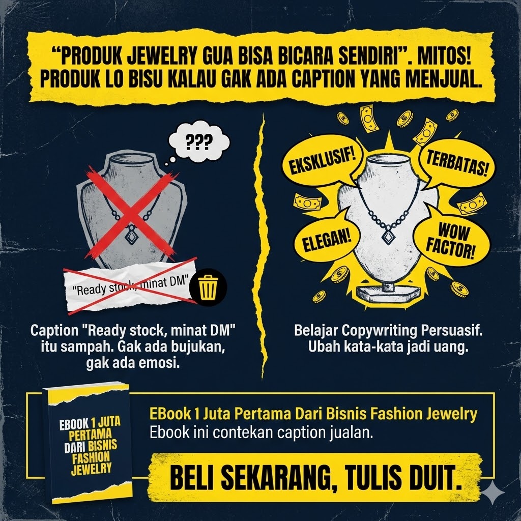 IKNWU Project ε Facebook ad: Jual Aksesoris Kok Fotonya Gelap?