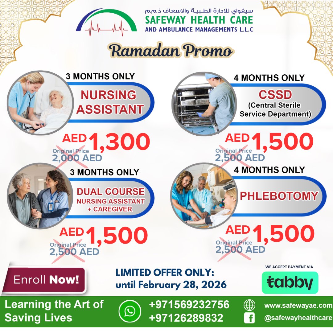 Safeway Healthcare and Ambulance Managements Facebook ad