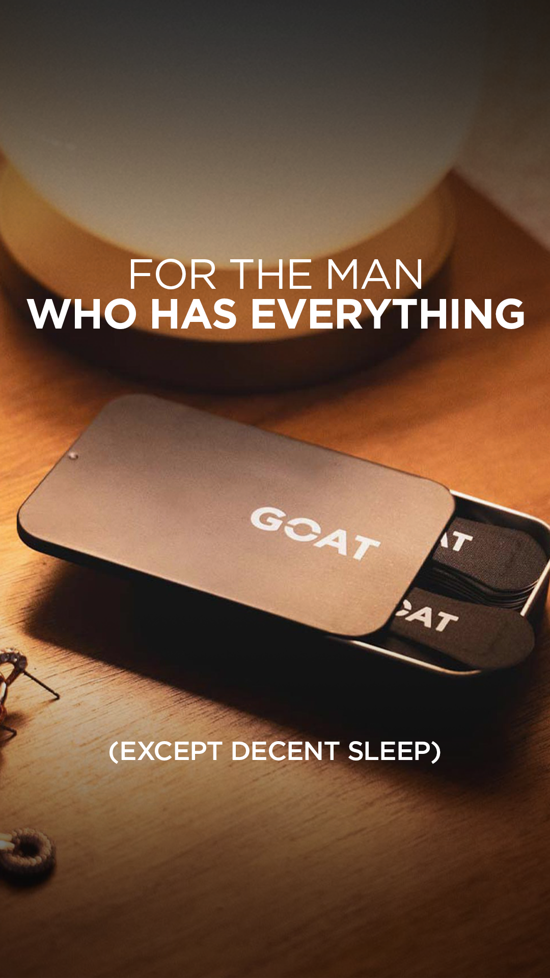 The GOAT  Facebook ad