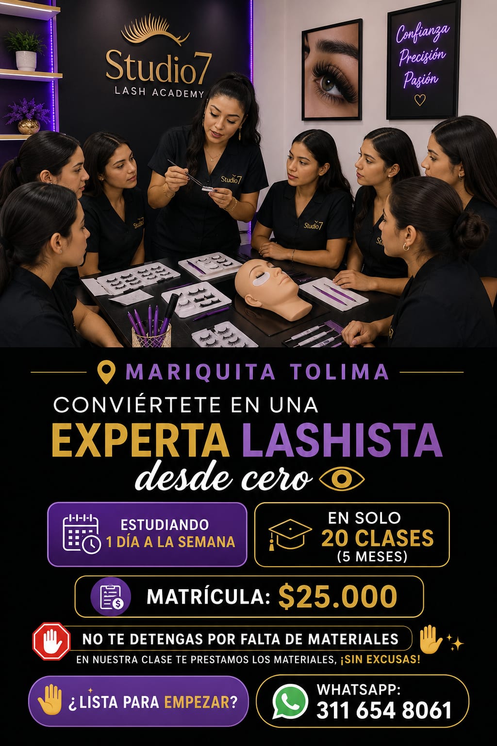 Studio7 Academia Facebook ad