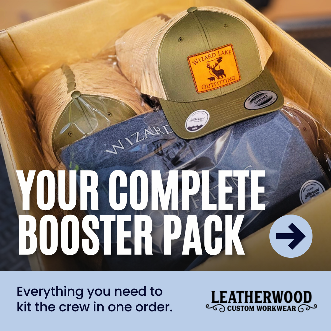 Leatherwood Custom Branding & Workwear Facebook ad
