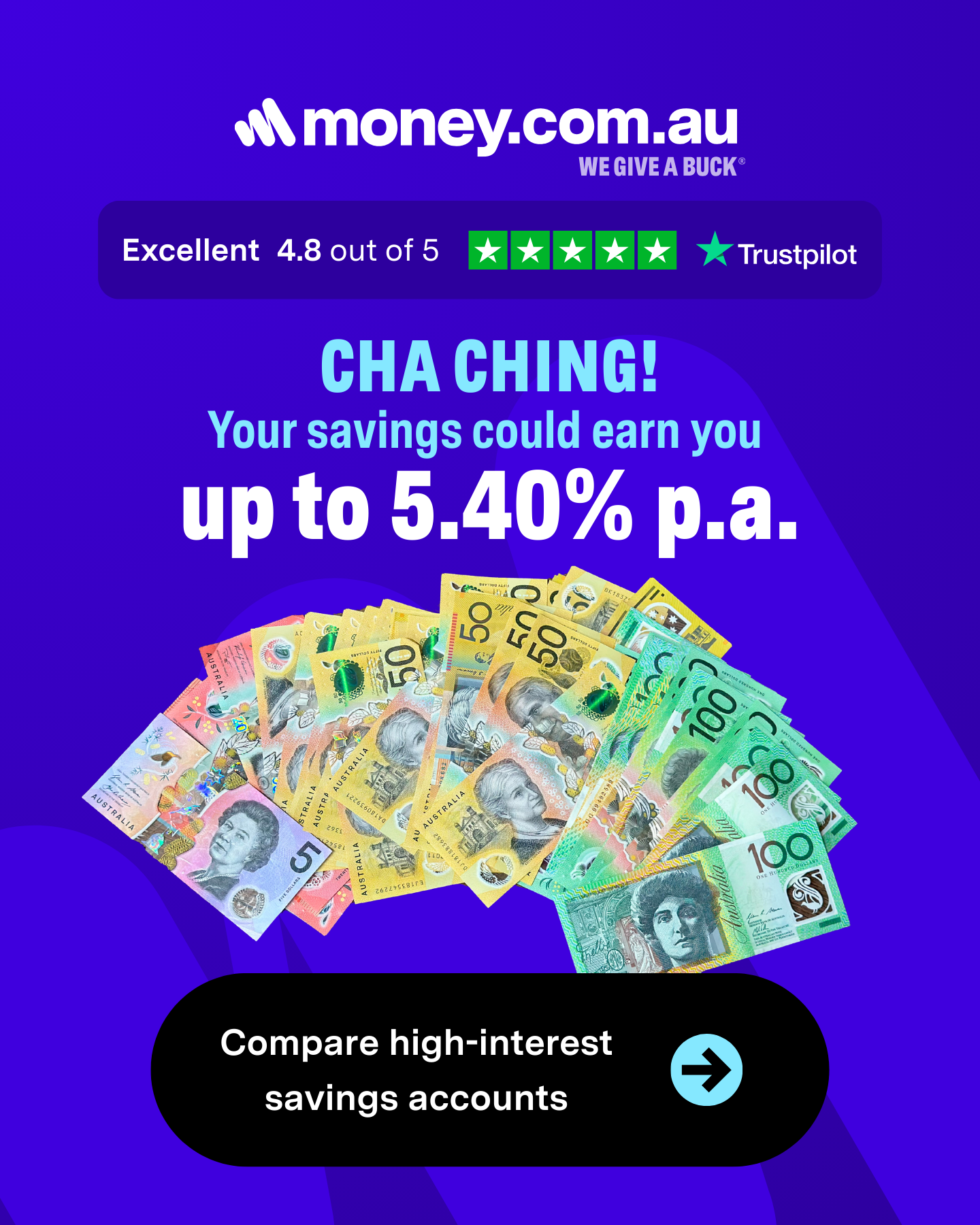Money.au Facebook ad