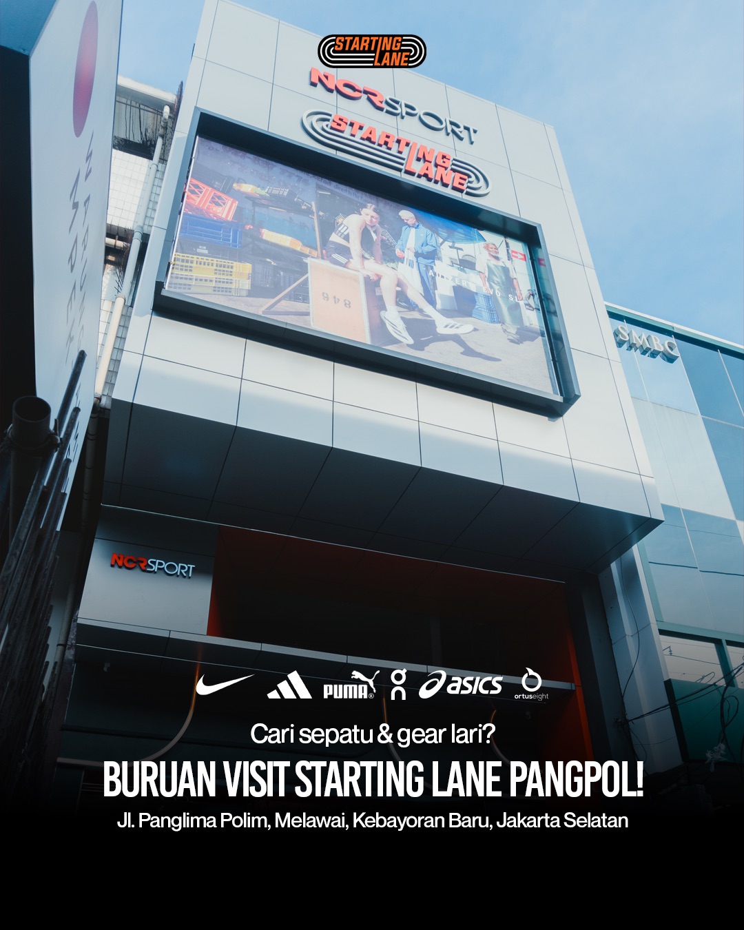 Starting Lane Facebook ad