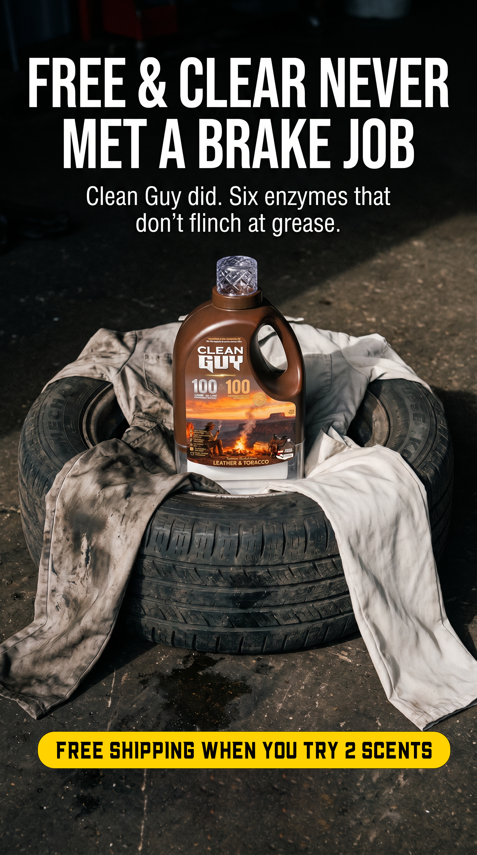 Clean Guy Facebook ad